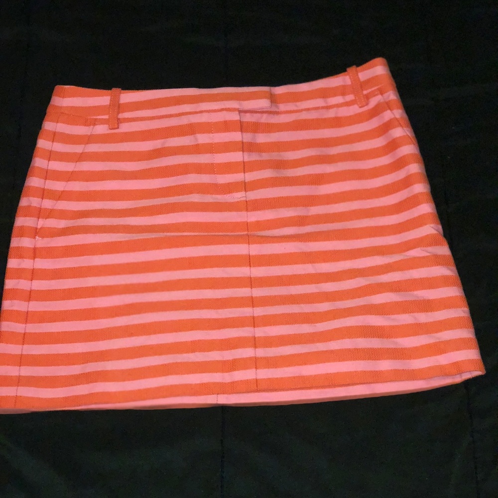 Striped Mini Skirt